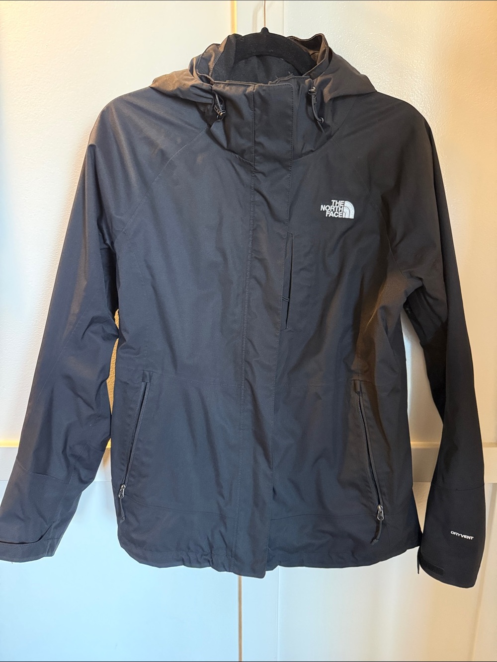 The North Face Women's Black Hooded Shell Jacket